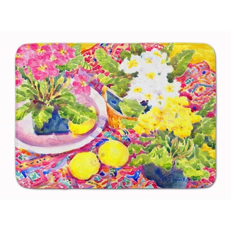 Carolines Treasures Flower Primroses Machine Washable Memory Foam Mat 6062RUG